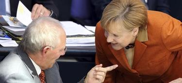 Schauble y Merkel | EFE