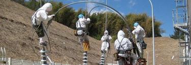 Trabajadores en Fukushima. | TEPCO