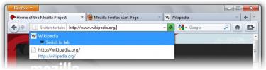 Firefox tras el cambio de diseo de la versin 4. | Mozilla