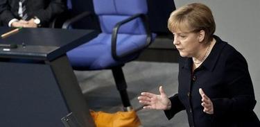 Angela Merkel expone ante el Parlamento la posicin de su Gobierno, EFE