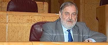 El senador popular, en el hemiciclo de la Cámara Alta | C.Jordá