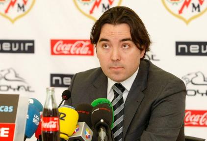 Raúl Martín Presa, presidente del Rayo Vallecano. | Cordon Press