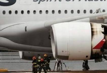 El avión de Qantas aterrizado de emergencia | Archivo
