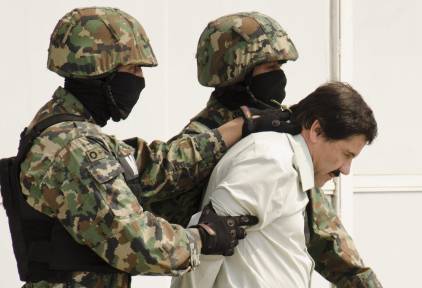 Joaquín "el Chapo" Guzmán, cuando fue detenido en 2014. | Cordon Press