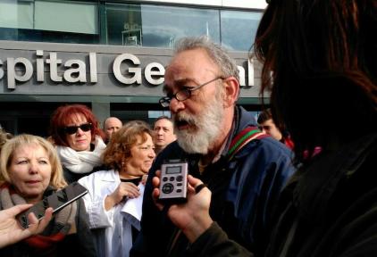 El recientemente fallecido Dr. Montes | Twitter Podemos Ganar Madrid