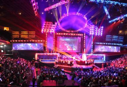 Final del campeonato mundial de 'League of Legends' de 2012 en Los Ángeles. | Flickr/CC/artubr