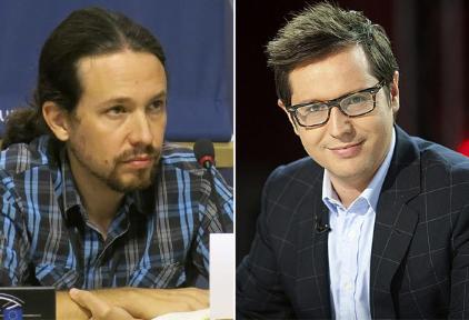 Pablo Iglesias y Sergio Martín | Archivo