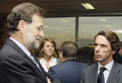No habrá foto entre Rajoy y Aznar en Valladolid.