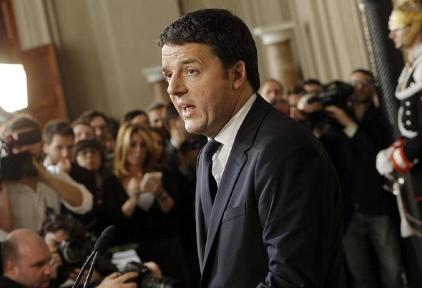 Renzi durante su comparecencia ante los medios | Efe