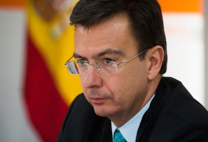 Román Escolano, este martes, en los cursos de verano de FAES. | Foto FAES