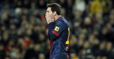Leo Messi, durante un partido con el Barcelona. | Archivo