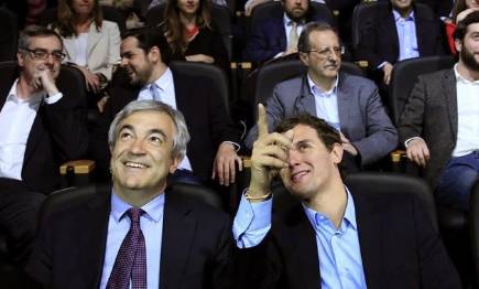Albert Rivera y Luis Garicano, en una imagen de archivo. | EFE