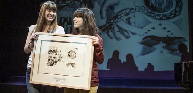 Las hijas de Egiguren y Arnaldo Otegi, en el homenaje al batasuno | EFE