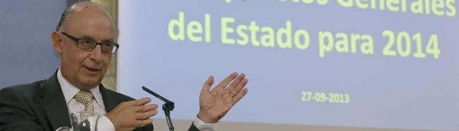 El ministro de Hacienda, Cristbal Montoro, este viernes. | Efe