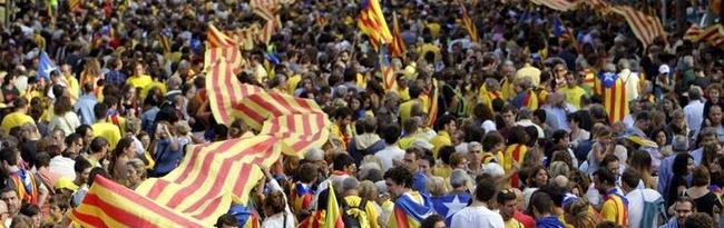 Una multitud llenaba las calles de Barcelona este mircoles | Efe