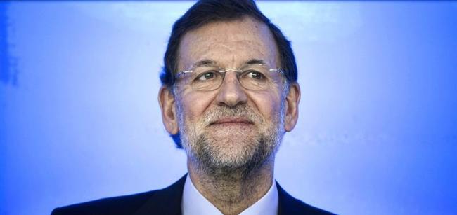 Mariano Rajoy, en una comparecencia en la sede del PP en Gnova 13, en Madrid | EFE