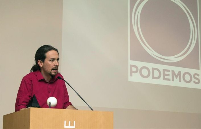 Pablo Iglesias en una de sus conferencias | Archivo