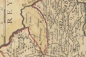 Mapa de Olivenza de 1773