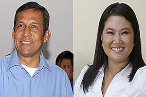 Humala y Fujimori.