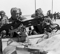 Ariel Sharón, en la Guerra de Yom Kippur.