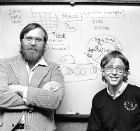 Paul Allen y Bill Gates.