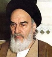 El ayatolá Jomeini.