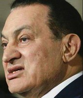 Hosni Mubarak.