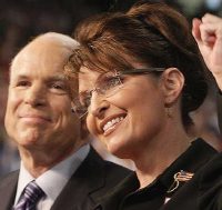 McCain y Sarah Palin.