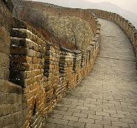 La Muralla China.