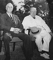 Roosevelt y Churchill.