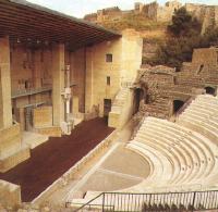 El teatro romano de Sagunto.