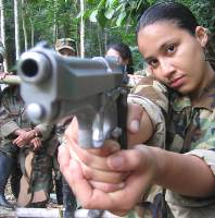 Terrorista de las FARC.