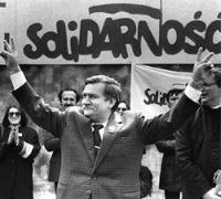 El ex presidente de Polonia y líder de Solidaridad Lech Walesa.