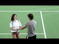 Nadal y Djokovic bailan salsa