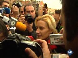 Marta Domnguez, a su llegada a los juzgados. | EFE
