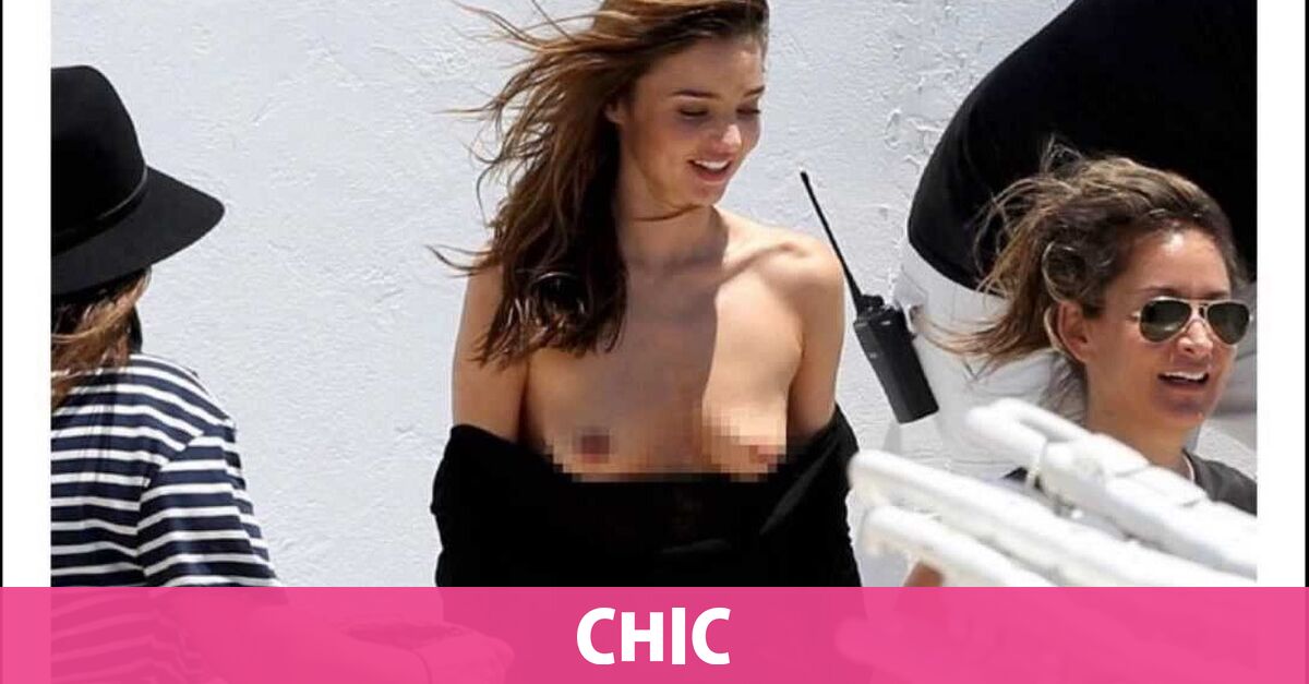 Miranda Kerr lo enseña casi todo Chic