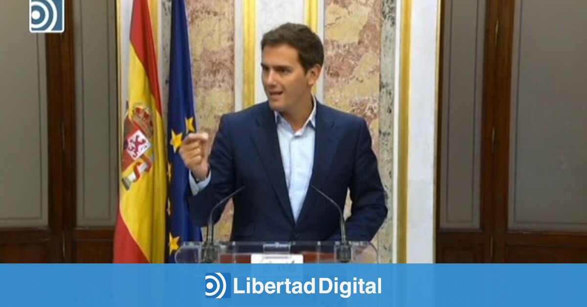 Albert Rivera exige a Pedro Sánchez que publique el informe antiplagio