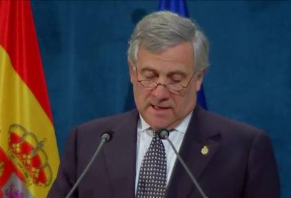 Discurso de Antonio Tajani de agradecimiento por el Premio Princesa de Asturias de la Concordia