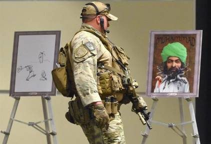 Dos muertos en una muestra de caricaturas de Mahoma en Texas