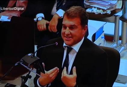 Así provocó Joan Laporta al juez y a Mario Conde con la disculpa de hablar catalán