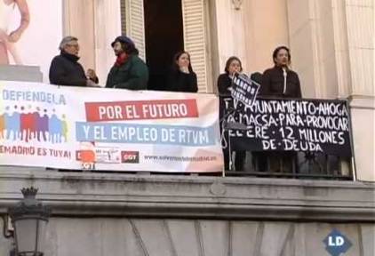 Los actores, con la soga al cuello