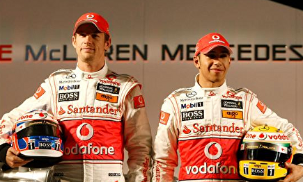Button y Hamilton en McLaren Mercedes | Efe