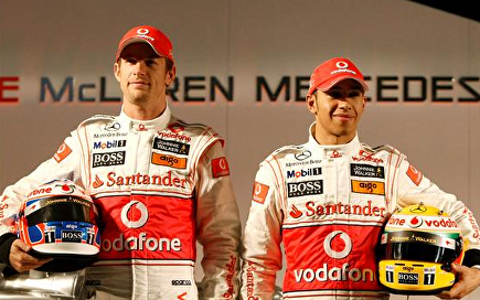 Button y Hamilton en McLaren Mercedes | Efe