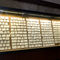 MoldesUna vitrina muestra moldes de las firmas de artesanos que participaron en la construcción de la mezquita y la Catedral