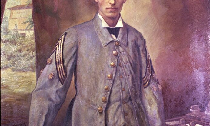 Retrato del capitán médico Santiago Ramón y Cajal. | Museo del Ejército.