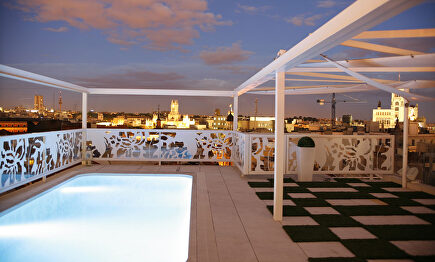 Azotea de un hotel de la compañía | Room Mate