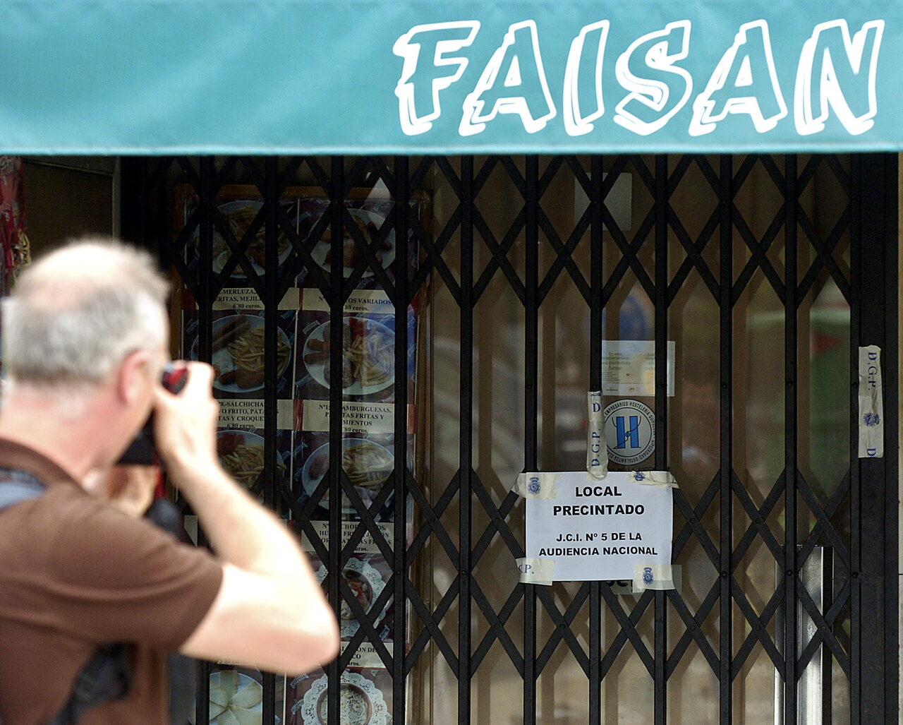 El bar Faisán de Irún, tras la operación del juez Fernando Grande-Marlaska