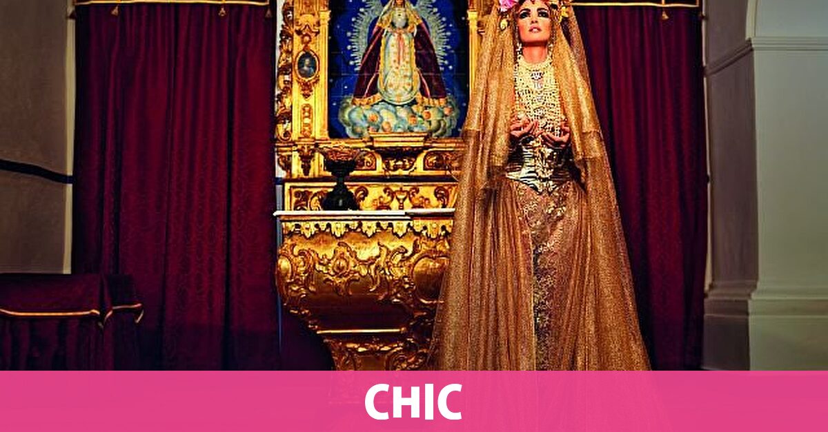 Polémica por una foto de Paz Vega desnuda en el interior de una capilla