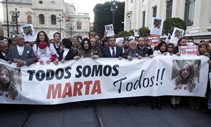 Manifestación por Marta del Castillo |  EFE