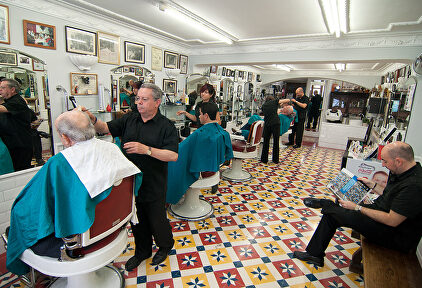 Imagen de archivo de una peluquería. |  C.Jordá